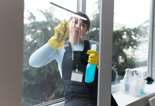 Nettoyage de vitres intérieures et extérieures à Lantriac